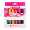 Talens : Art Creation : Akrilik Boya Seti : 12 Renk x 12 ml