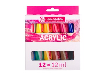 Talens : Art Creation : Akrilik Boya Seti : 12 Renk x 12 ml
