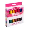 Talens : Art Creation : Akrilik Boya Seti : 12 Renk x 12 ml