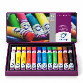 Van Gogh : Yağlı Pastel Boya Seti : Starter Set : 12 Renk