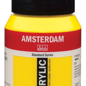 Amsterdam : Standart Akrilik Boya : 500 ml : Transparent Yellow Medium