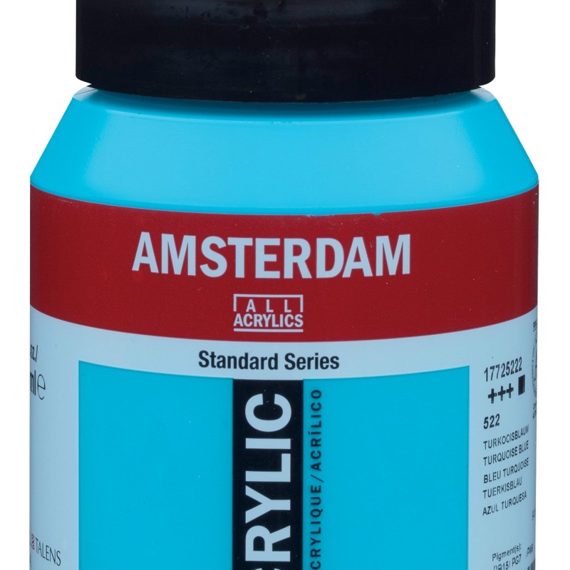 Amsterdam : Standart Akrilik Boya : 500 ml : Turquoise Blue