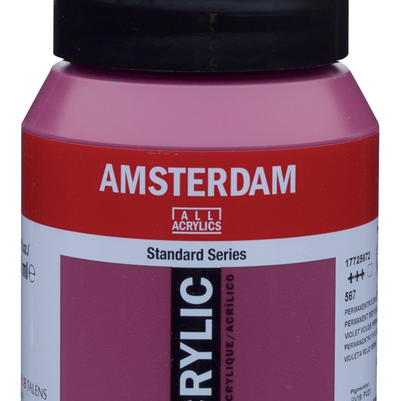 Amsterdam : Standart Akrilik Boya : 500 ml : Permanent Red Violet