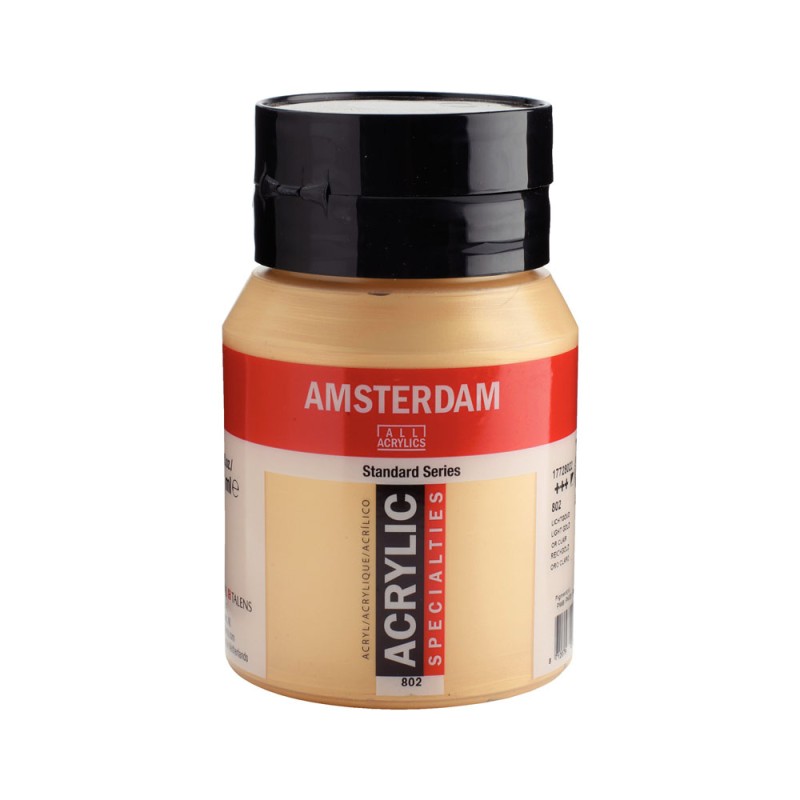 Amsterdam : Standart Akrilik Boya : 500 ml : Light Gold