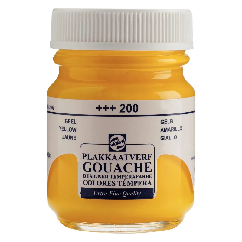 Talens : Gouache : Guaj Boya : 50 ml : Yellow
