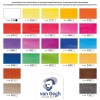 Van Gogh : Yarım Tablet Sulu Boya Seti : Botanical Selection : 24 Renk 