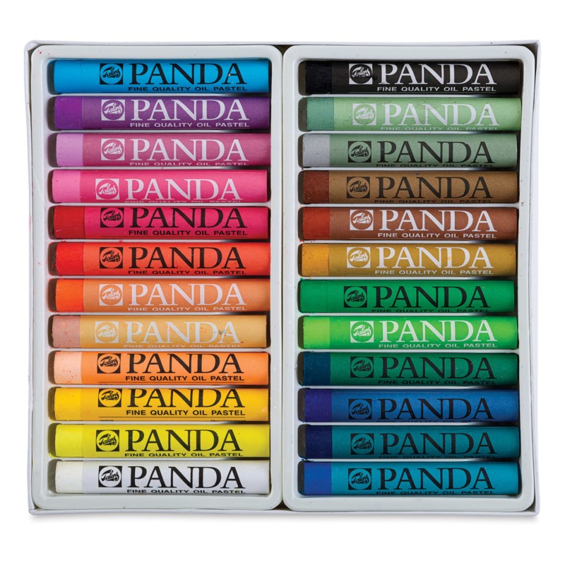 Talens : Panda : Yağlı Pastel Boya Seti : 24 Renk