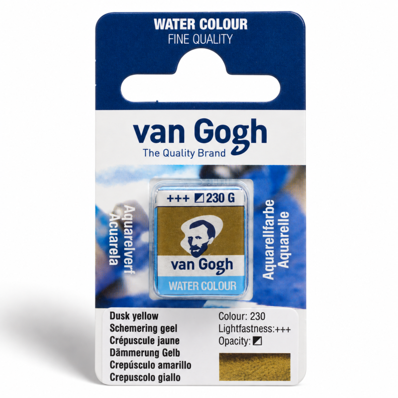 Van Gogh : Yarım Tablet Sulu Boya : Dusk Yellow