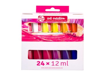 Talens : Art Creation : Akrilik Boya Seti : 24 Renk x 12 ml
