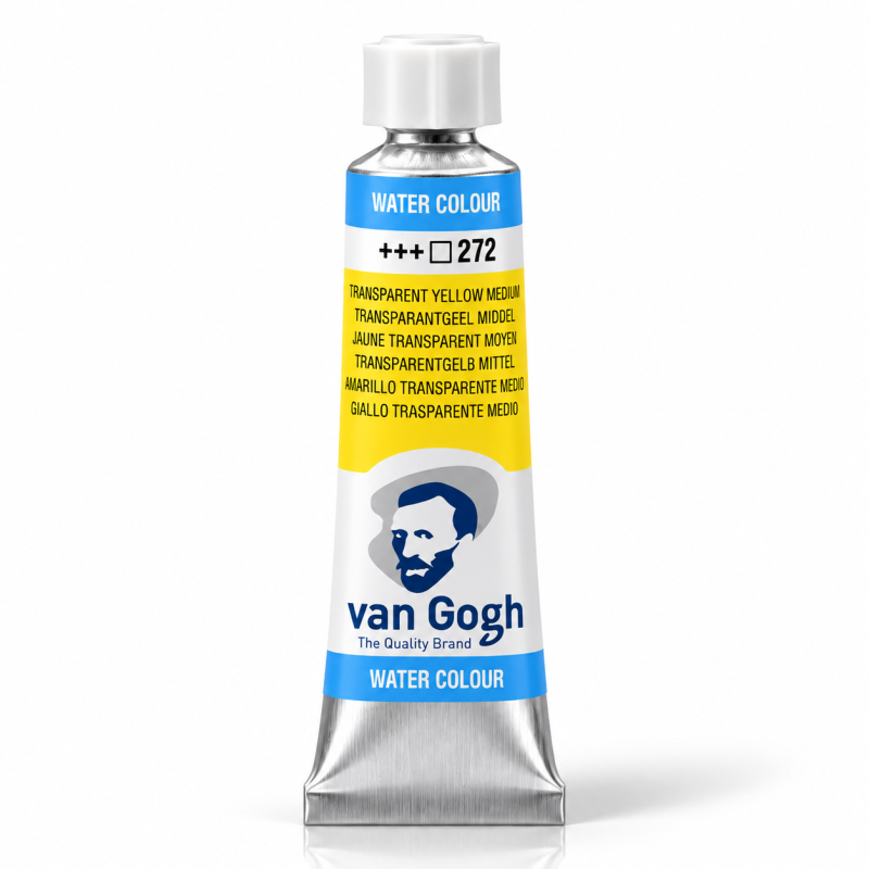 Van Gogh : Tüp Sulu Boya : 10 ml : Transparent Yellow Medium