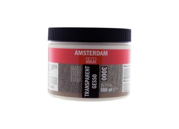 Amsterdam : Transparent Gesso : 3000 : 500 ml