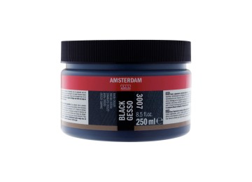 Amsterdam : Black Gesso : 3007 : 250 ml