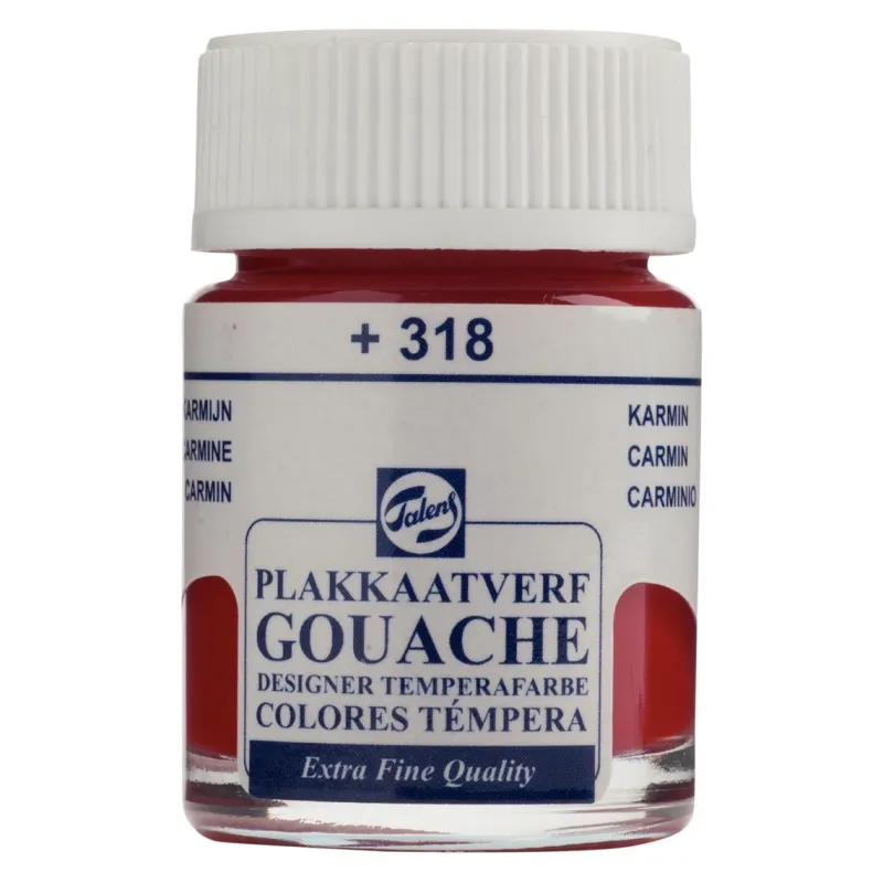 Talens : Gouache : Guaj Boya : 16 ml : Carmine