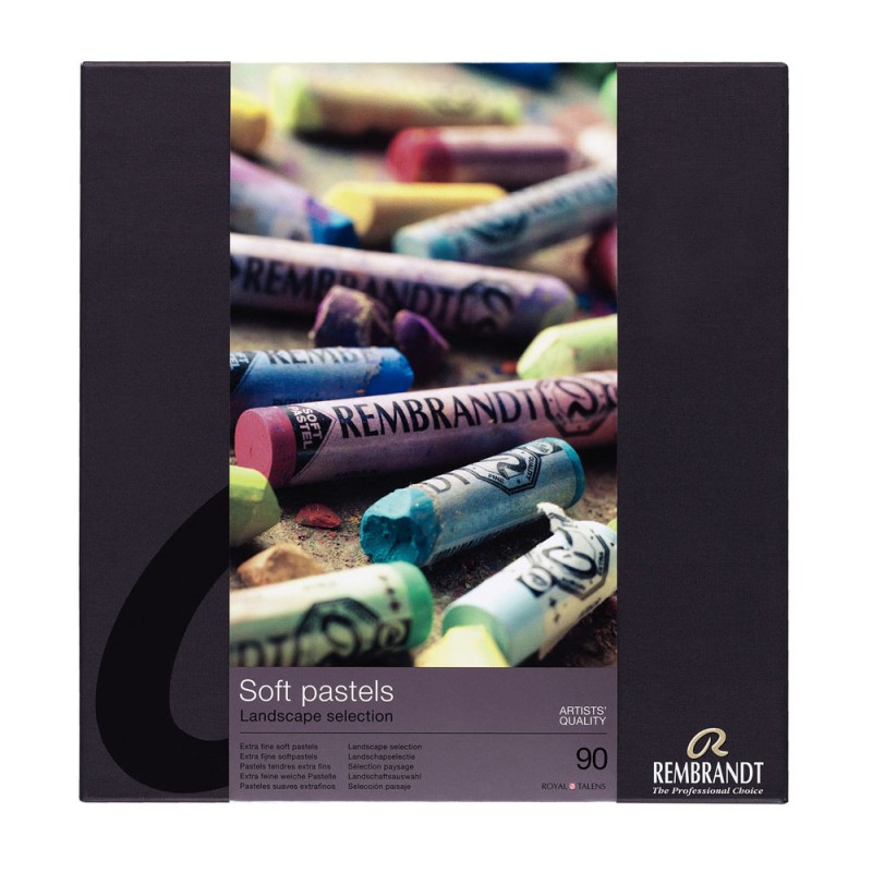 Remdrandt : Soft Pastel Boya Seti : Landscape Selection : 90 Renk (Tam Boy)