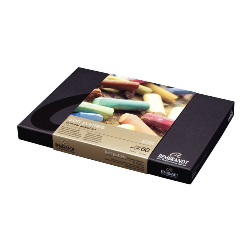 Remdrandt : Soft Pastel Boya Seti : General Selection Deluxe : 60 Renk (Yarım Boy)