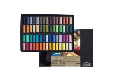 Remdrandt : Soft Pastel Boya Seti : General Selection Deluxe : 60 Renk (Yarım Boy)