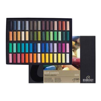 Remdrandt : Soft Pastel Boya Seti : General Selection Deluxe : 60 Renk (Yarım Boy)