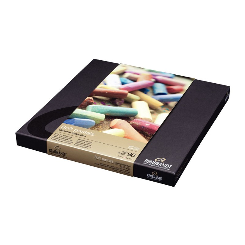 Remdrandt : Soft Pastel Boya Seti : General Selection Professional : 90 Renk (Yarım Boy)