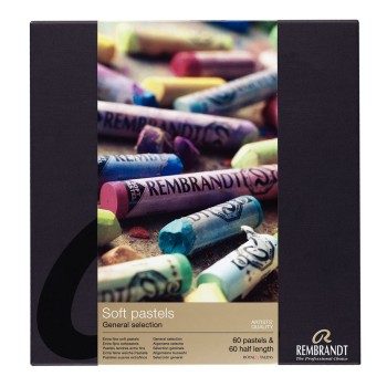 Remdrandt : Soft Pastel Boya Seti : General Selection Deluxe : 60 Renk (Yarım Boy) + 60 Renk (Tam Boy)