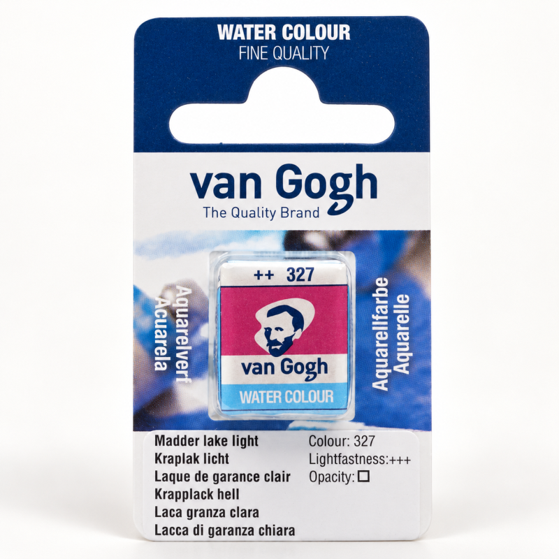 Van Gogh : Yarım Tablet Sulu Boya : Madder Lake Light