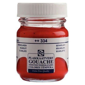 Talens : Gouache : Guaj Boya : 50 ml : Scarlet