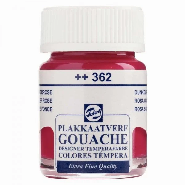 Talens : Gouache : Guaj Boya : 16 ml : Deep Rose