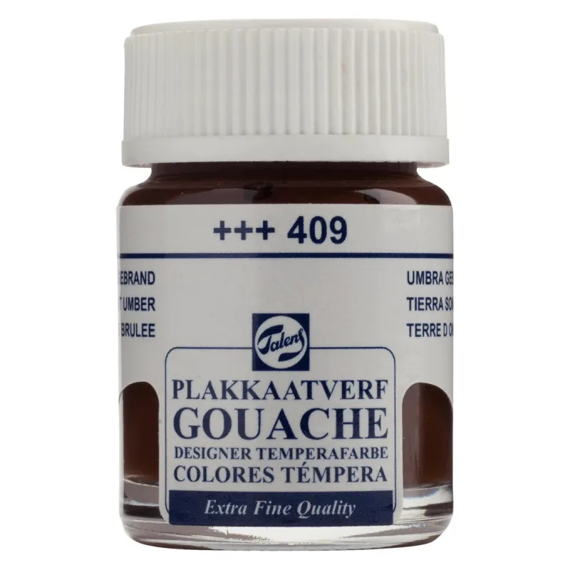 Talens : Gouache : Guaj Boya : 16 ml : Burnt Umber