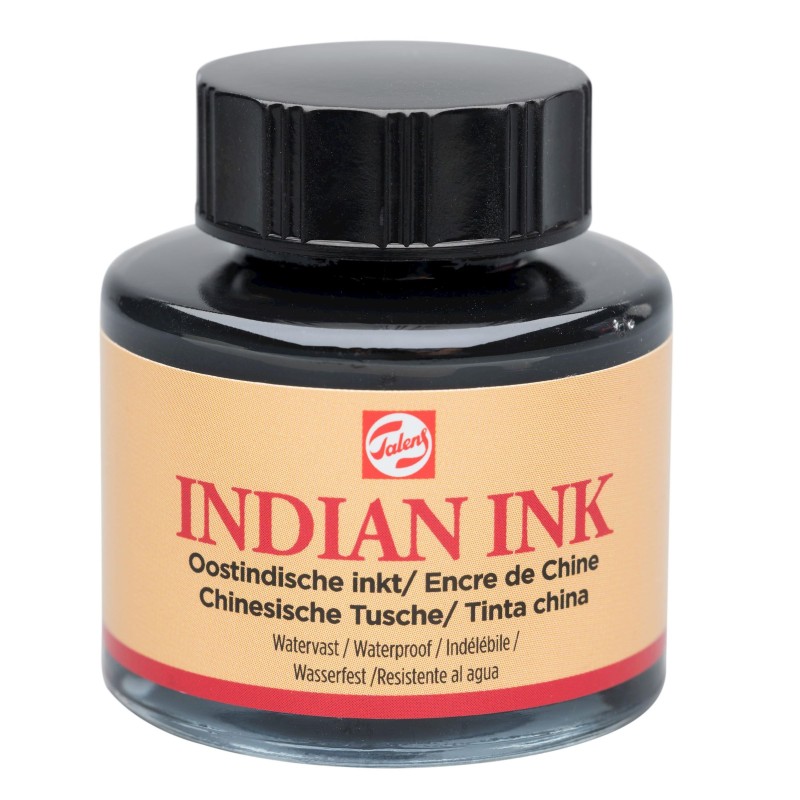 Talens : Indian Ink : Black : 30 ml