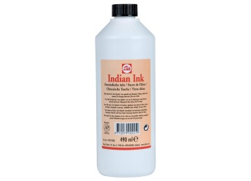Talens : Indian Ink : Black : 490 ml