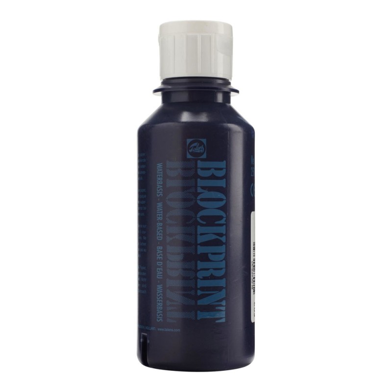 Talens : Blockprint : Linol Baskı Boyası : 250 ml : Deep Blue