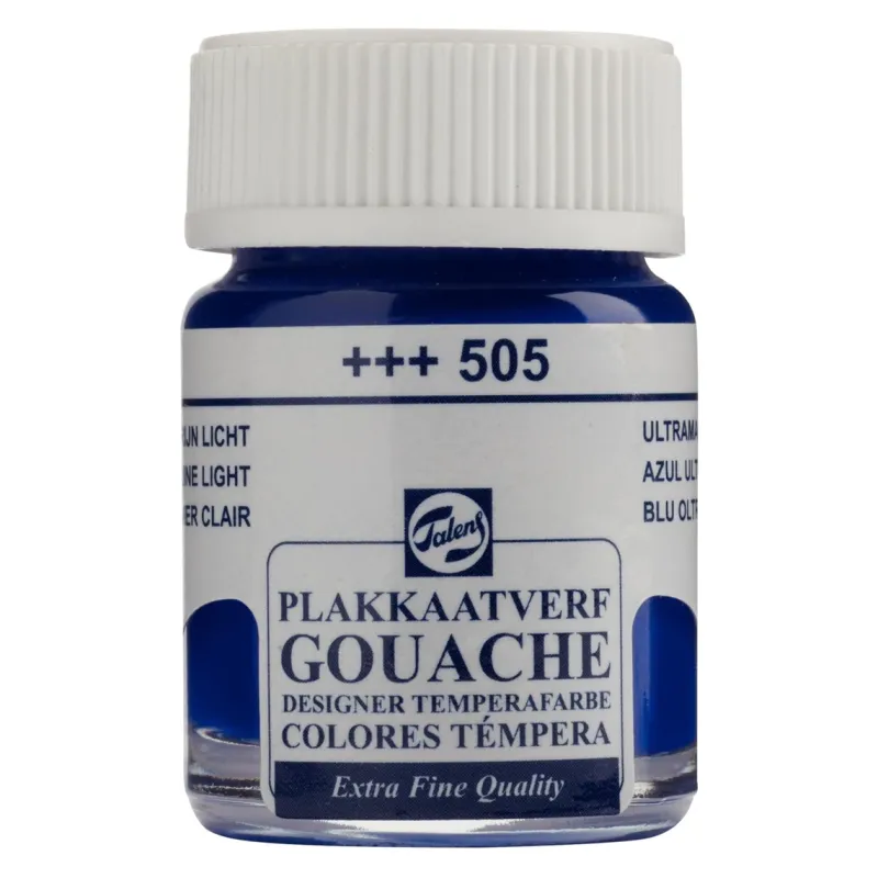 Talens : Gouache : Guaj Boya : 16 ml : Ultramarine Light
