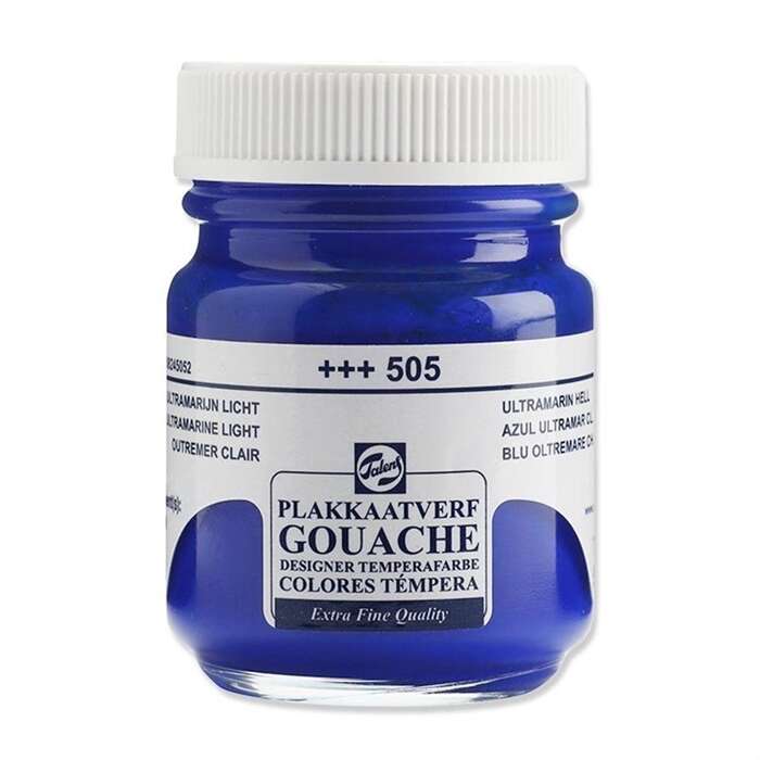Talens : Gouache : Guaj Boya : 50 ml : Ultramarine Light