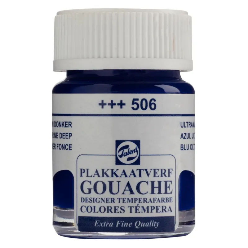 Talens : Gouache : Guaj Boya : 16 ml : Ultramarine Deep