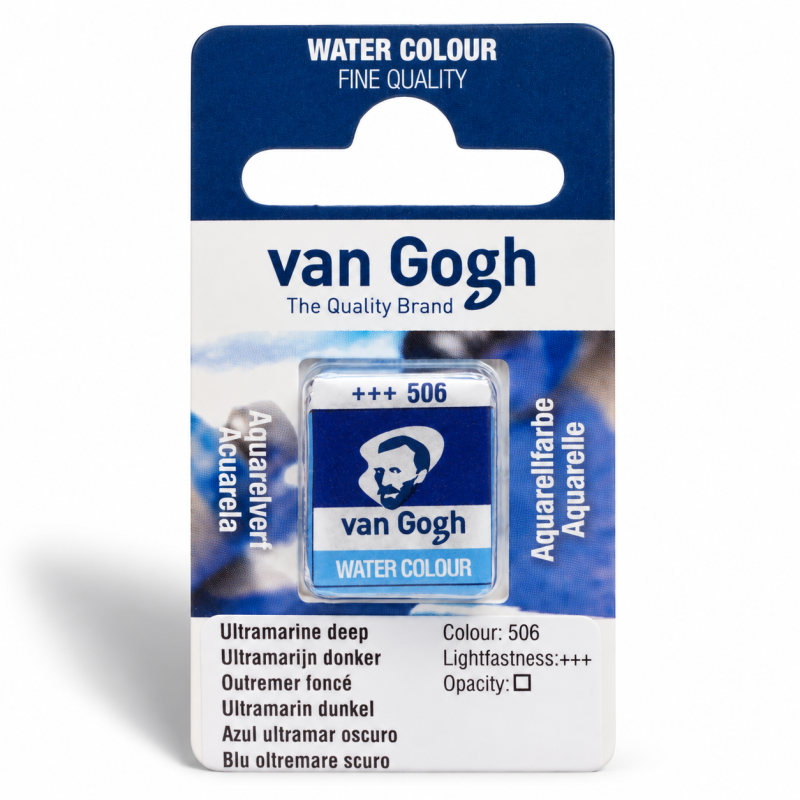 Van Gogh : Yarım Tablet Sulu Boya : Ultramarine Deep