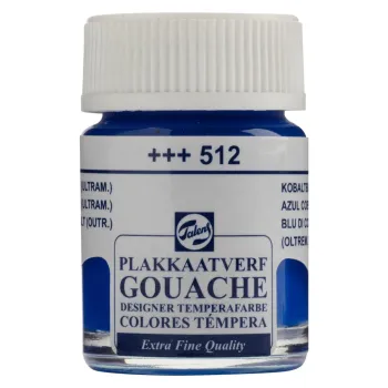 Talens : Gouache : Guaj Boya : 16 ml : Cobalt Blue (Ultramarine)