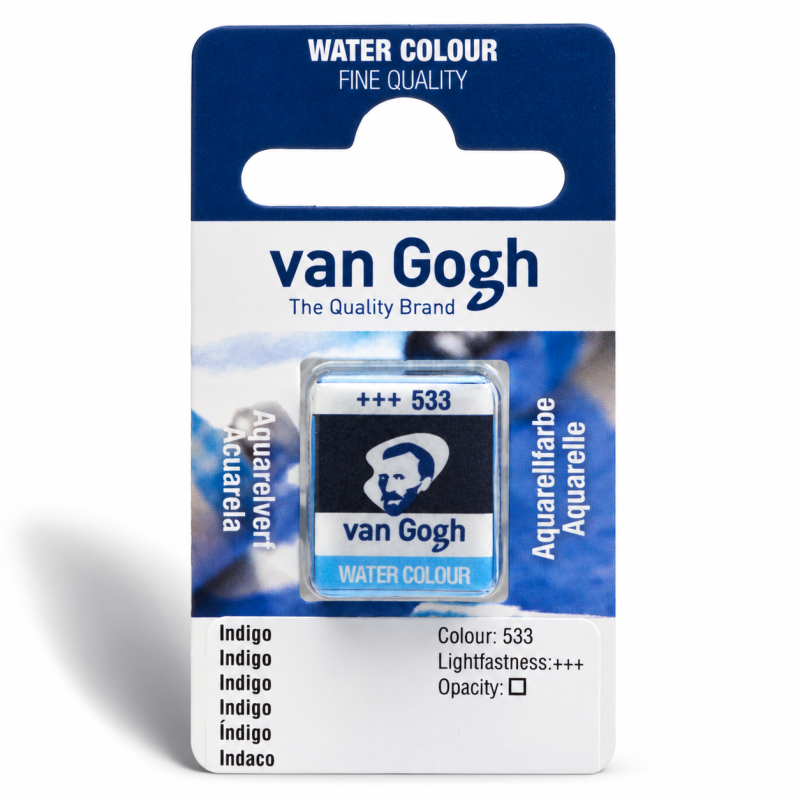 Van Gogh : Yarım Tablet Sulu Boya : Indigo