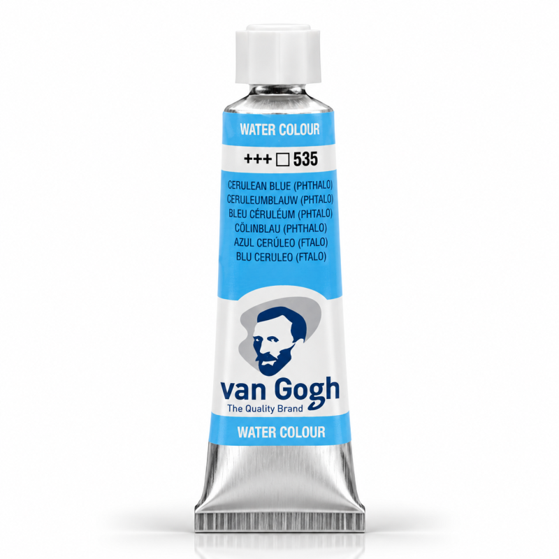 Van Gogh : Tüp Sulu Boya : 10 ml : Cerulean Blue (Phthalo)