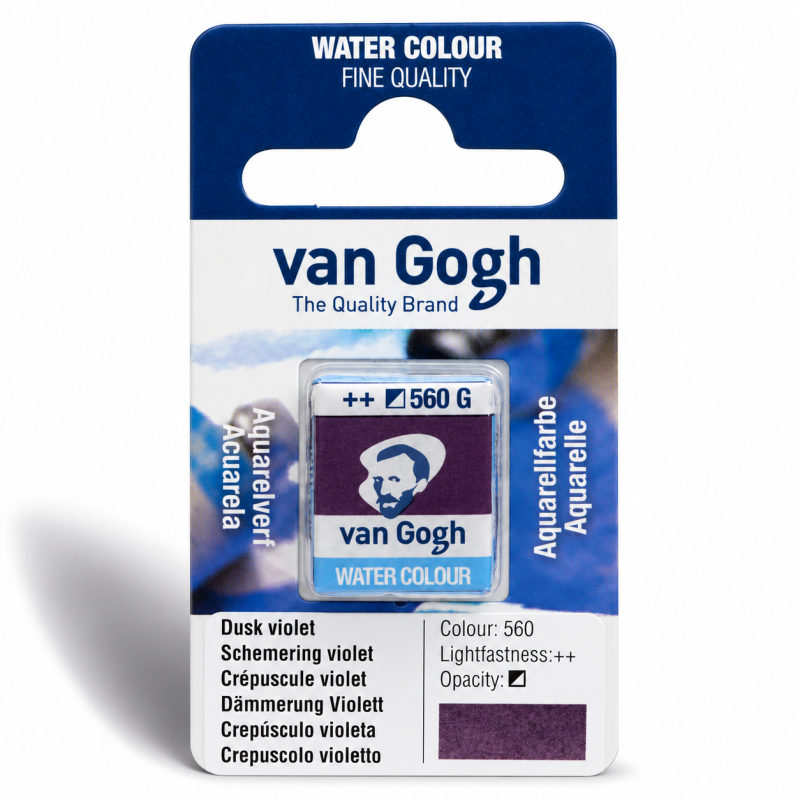 Van Gogh : Yarım Tablet Sulu Boya : Dusk Violet