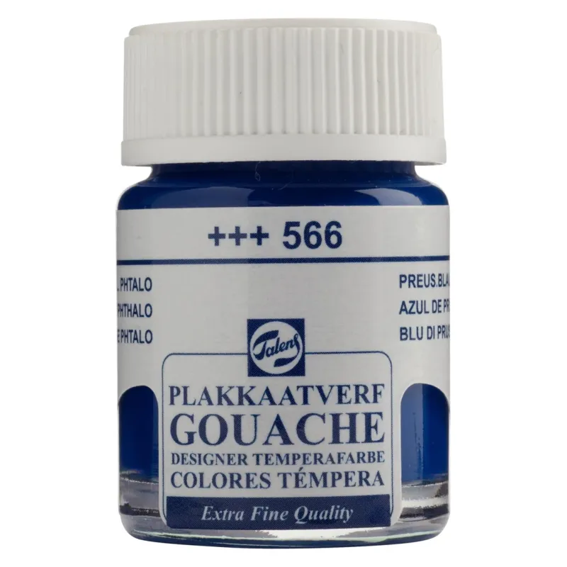 Talens : Gouache : Guaj Boya : 16 ml : Prussian Blue (Phthalo)