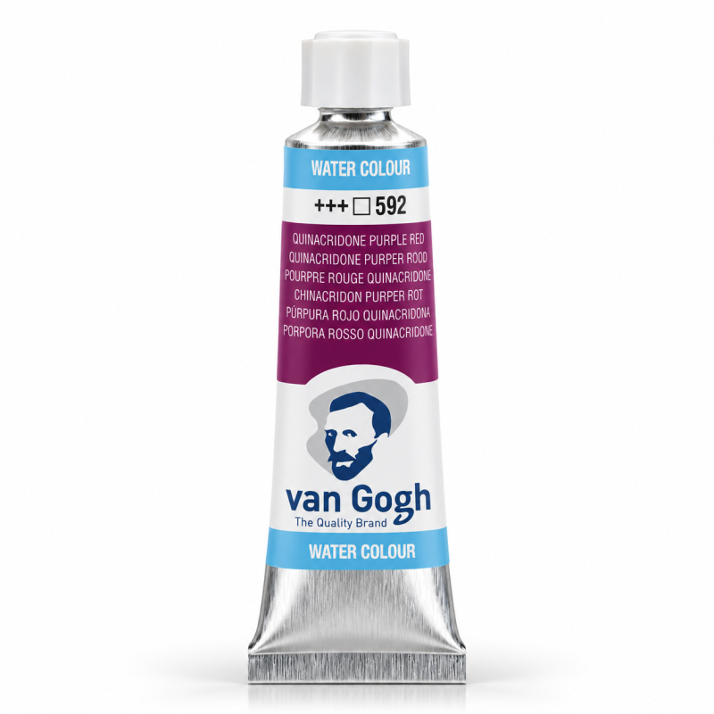 Van Gogh : Tüp Sulu Boya : 10 ml : Quinacridone Purple Red