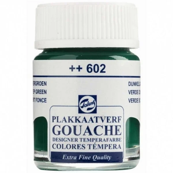 Talens : Gouache : Guaj Boya : 16 ml : Deep Green
