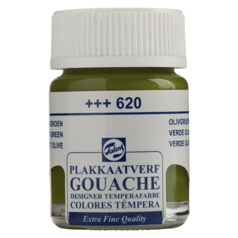 Talens : Gouache : Guaj Boya : 16 ml : Olive Green