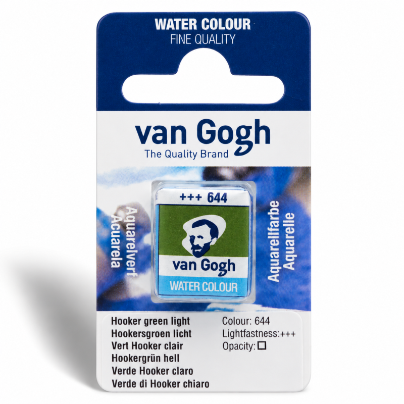 Van Gogh : Yarım Tablet Sulu Boya : Hooker Green Light