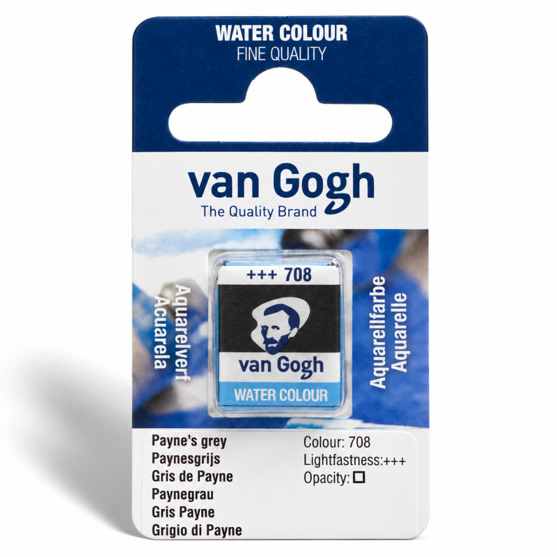 Van Gogh : Yarım Tablet Sulu Boya : Payne's Grey