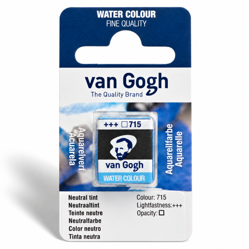 Van Gogh : Yarım Tablet Sulu Boya : Neutral Tint