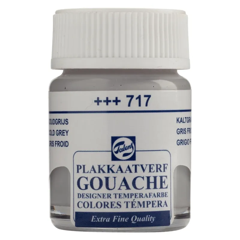 Talens : Gouache : Guaj Boya : 16 ml : Cold Grey
