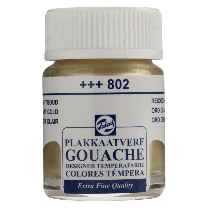 Talens : Gouache : Guaj Boya : 16 ml : Light Gold