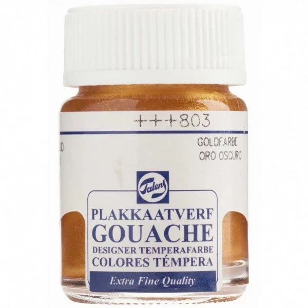 Talens : Gouache : Guaj Boya : 16 ml : Deep Gold