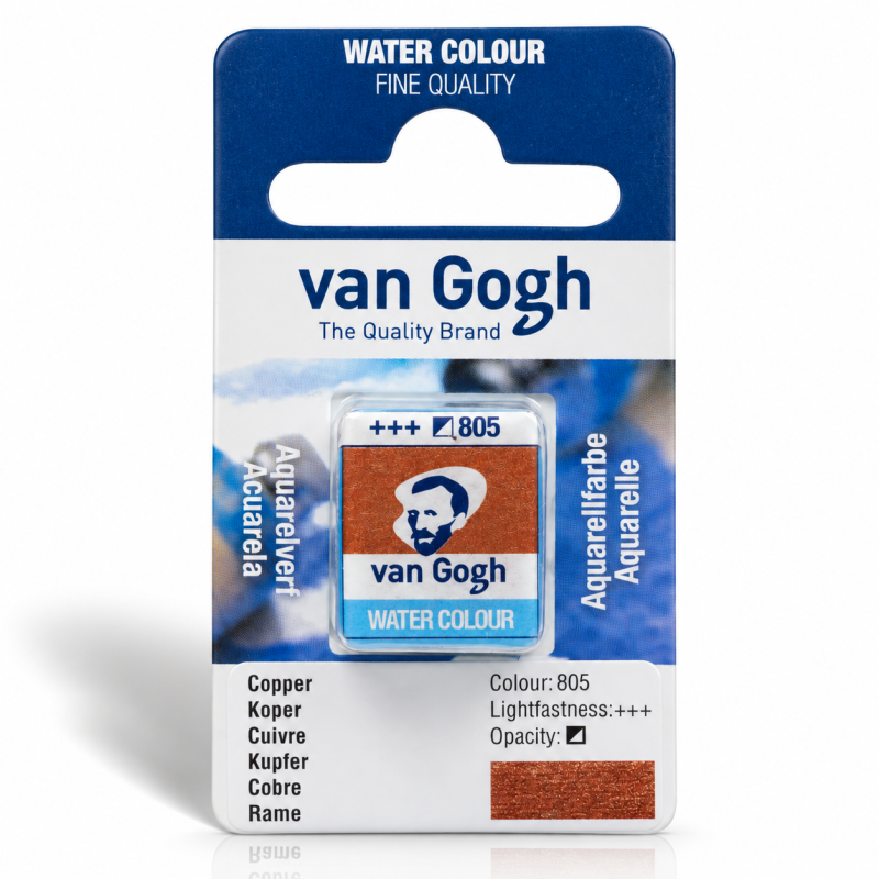 Van Gogh : Yarım Tablet Sulu Boya : Copper