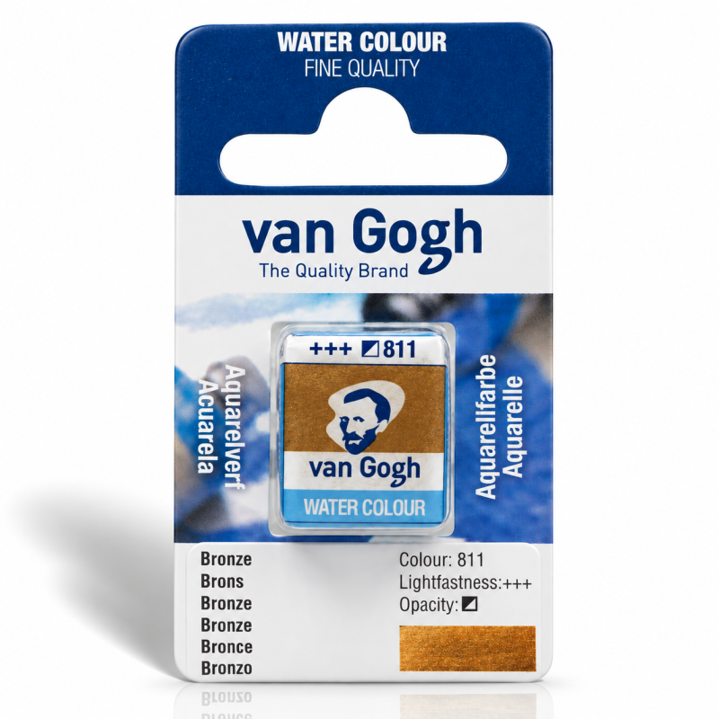 Van Gogh : Yarım Tablet Sulu Boya : Bronze